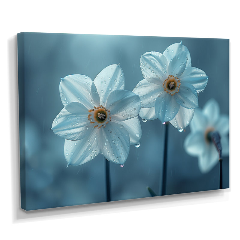 «Kerns - Daffodils», reproduction d'art murale, Toile tendue, H 40 po x l 60 po