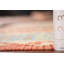Tapis multicolore en laine réversible Kilim 4 x 6