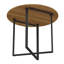 Ensembles de table de salle à manger compacts 5 pièces avec finition grain de bois, style moderne, idéal pour les petites cuisines