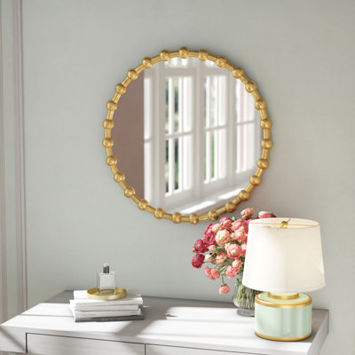 Pleasant Avenue Metal Flat Wall Mirror