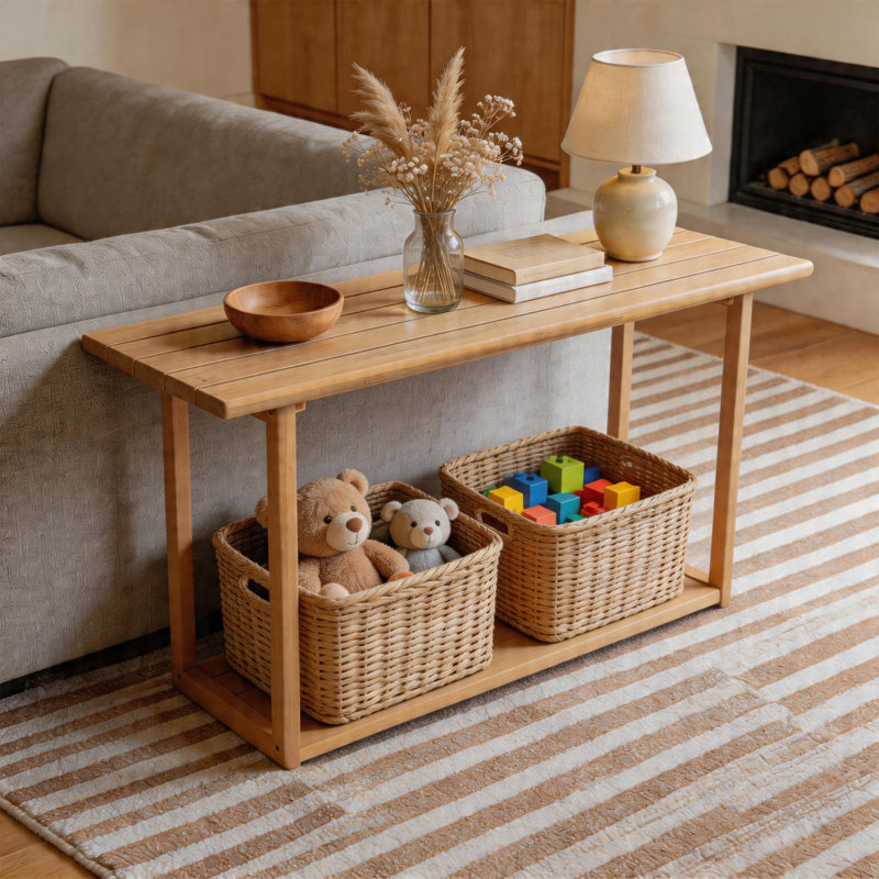 Buffet d'extérieur Woodside, finition teck naturel Woodside