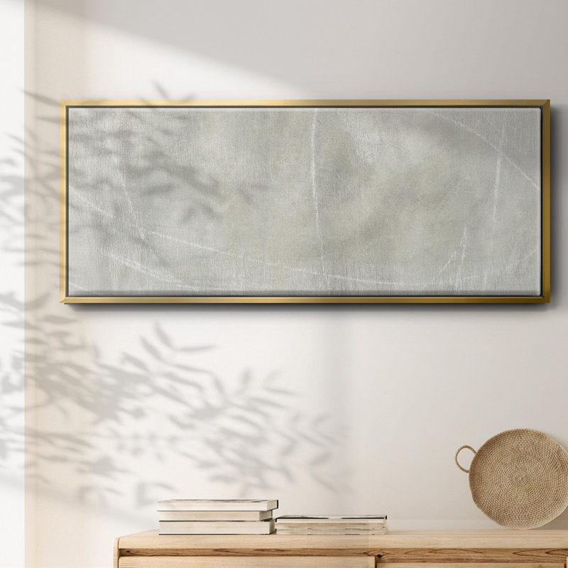 Stone Shadows I- Framed Canvas, 20" H x 50" W