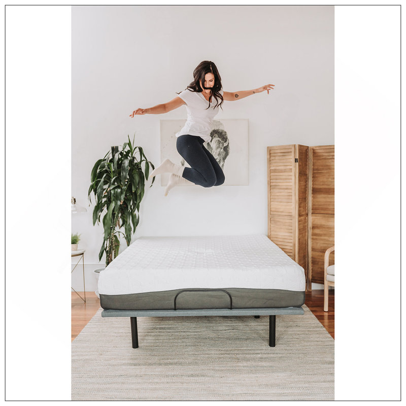 Matelas en mousse viscoélastique gélifiée Sleep, Lit double