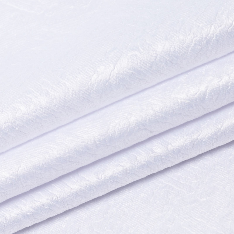 Paire de rideaux semi-transparents avec œillets Hotel, Blanc