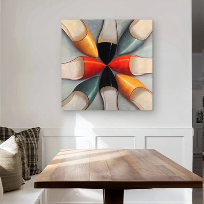 Women Shoes - Contemporary Fashion Metal Print Home Decor