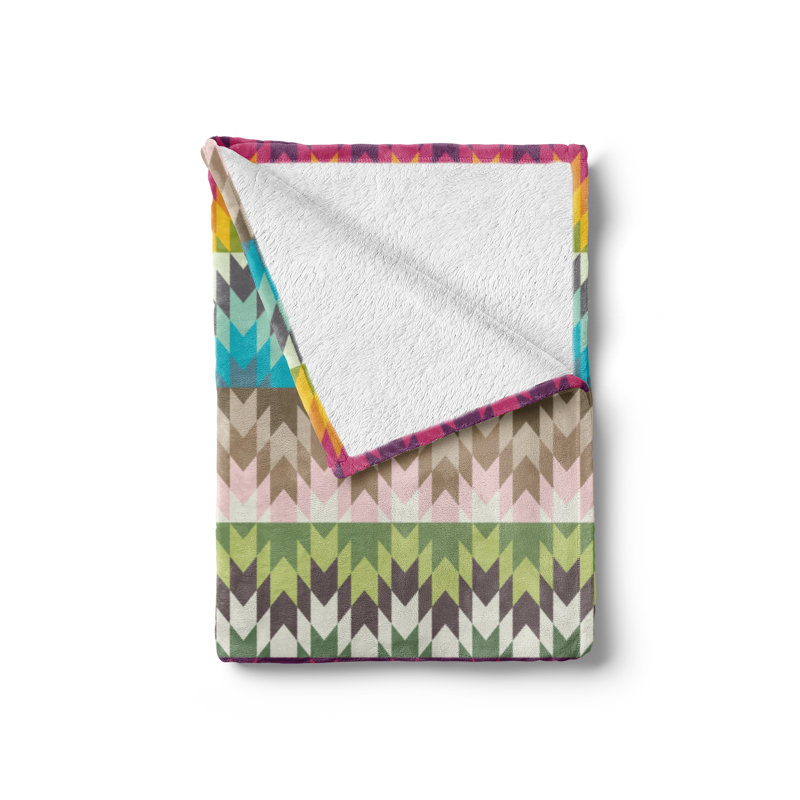 Hand Woven Throw Blanket, 50" x 70"