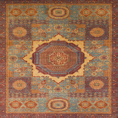Tapis abstrait moderne 1476