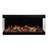 Amantii LumaForest63 Electric Fireplace, wifi enabled, mirrored back, multi speed motor, mobile app-120881747