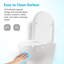Belfry Bathroom Laprade 1.59L LPF Round Back To Wall Toilets (Seat Not Included)