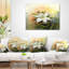 Coussin White Lily