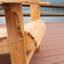 Chaise Adirondack en bois massif Stebbins