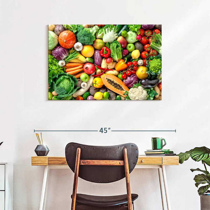 Kerrick récolte de fruits et légumes, H 24 po x l 36 po