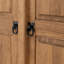 Greenock Solid Wood Four-Door Wardrobe