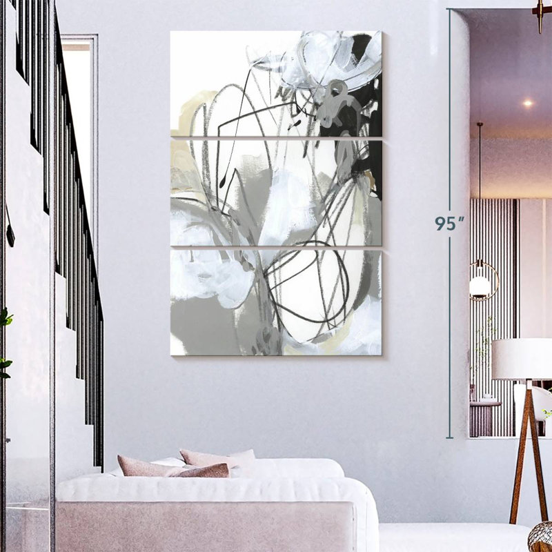 Tangled Threads I, 74" H x 48" W