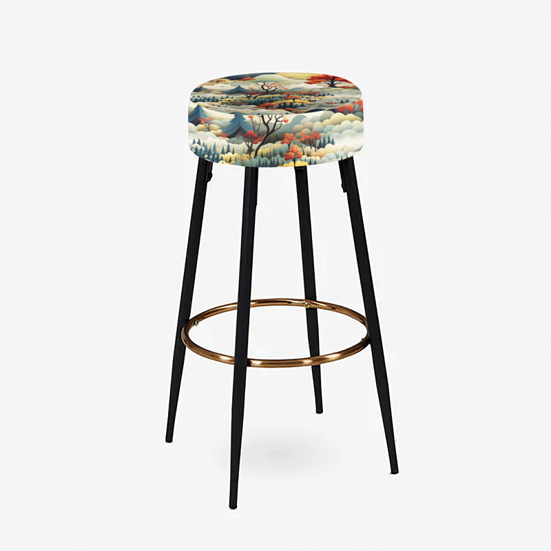 Ensemble de 2 tabourets de bar Earth Tones