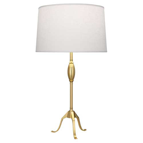 Grace Tripod Table Lamp, Modern Brass