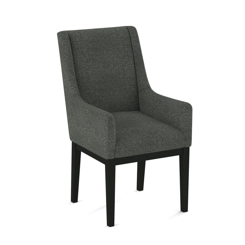 Upholstered Arm Chair, Applause Float The Boat, Black