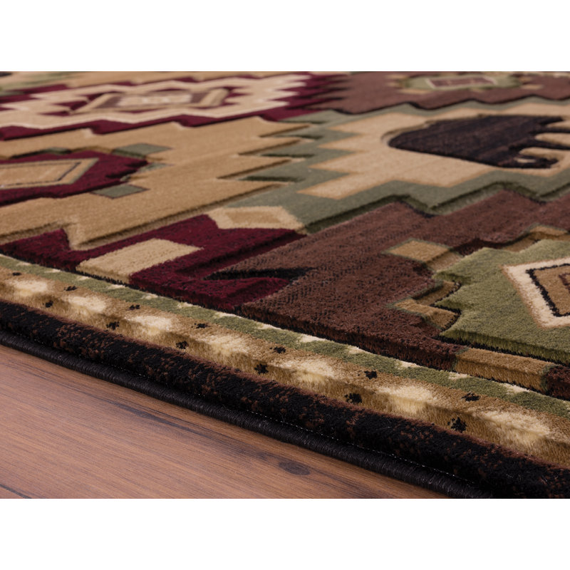 Essary Southwestern Water Resistant Kitchen Mat