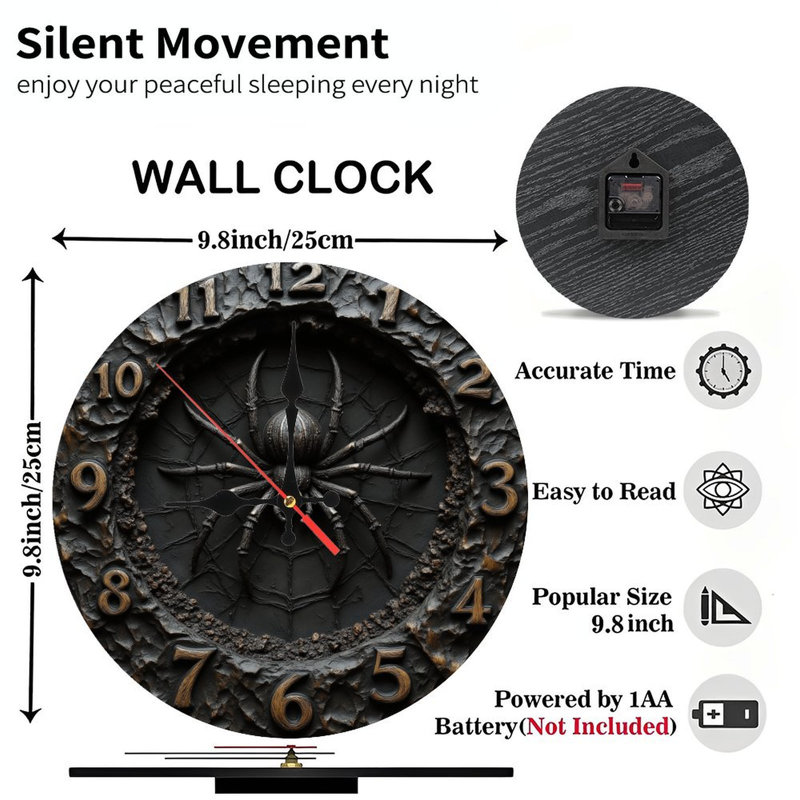 Frog Wall Clock Art