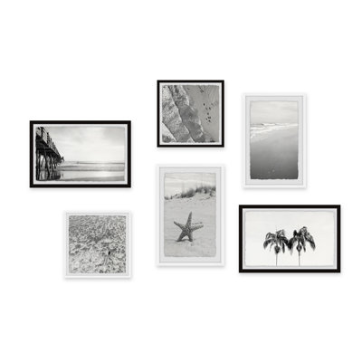 Hexaptych de côte chromatique