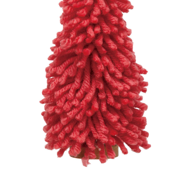 Arbre en tissu avec base en bois