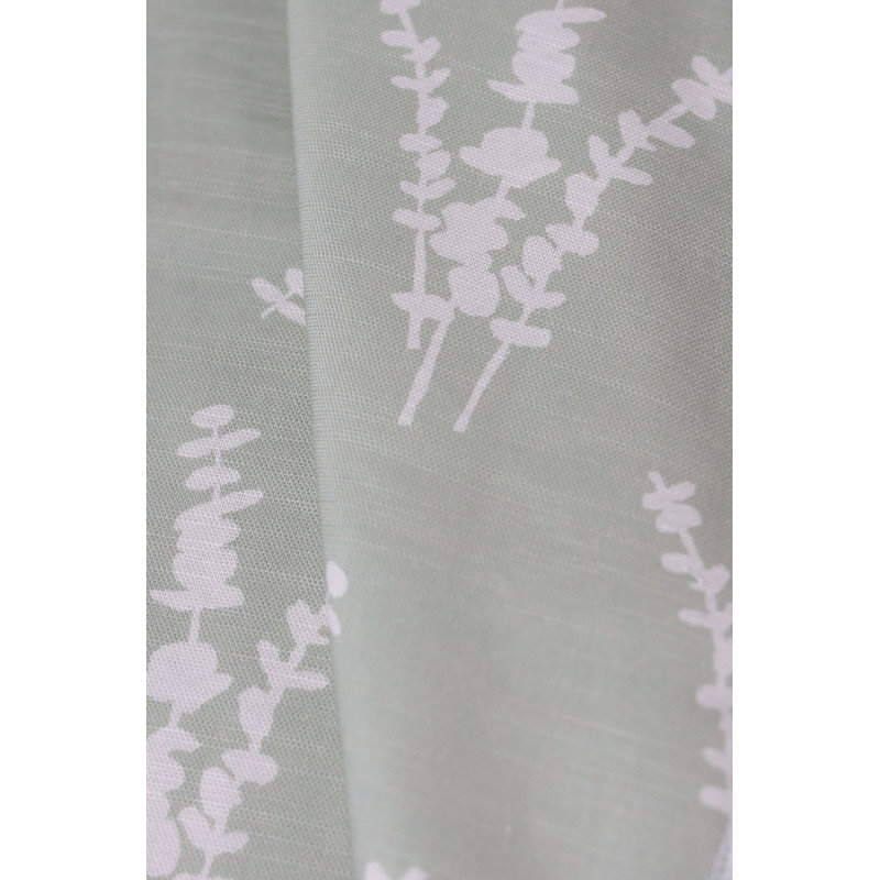 Eucalyptus Lumbar Pillow Cover & Insert, White/Sage Floral Small