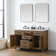 Ajiya 54" Double Bathroom Vanity Set
