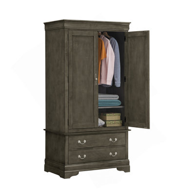 Armoire Louis Phillipe G3105-A, gris
