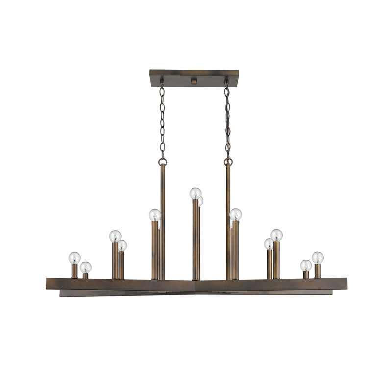 Inna 14 - Light Dimmable Linear Chandelier
