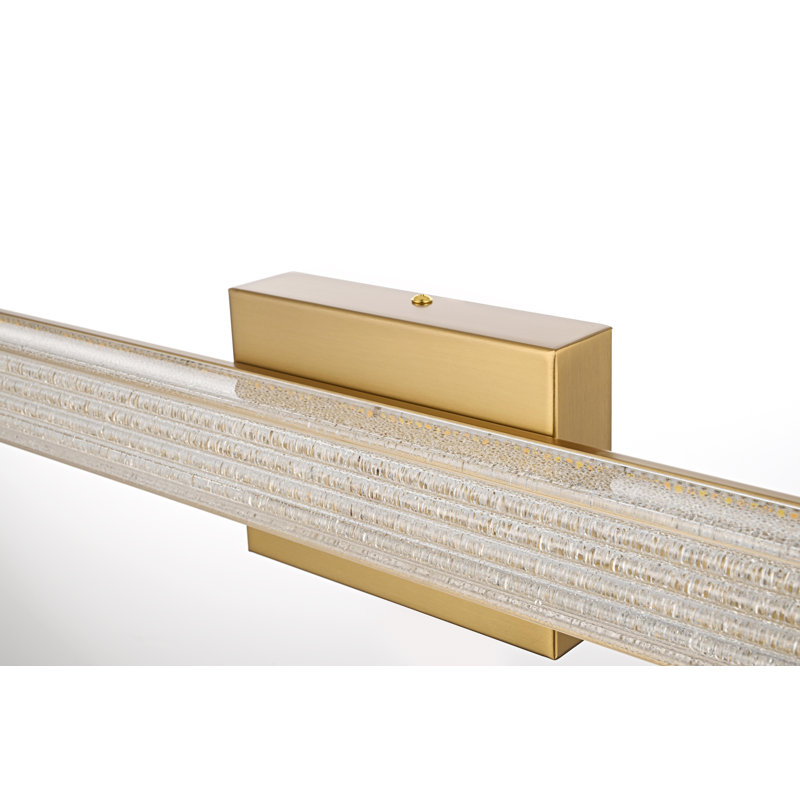 Marybeth 31 inch LED Wall Sconce, Satin Gold