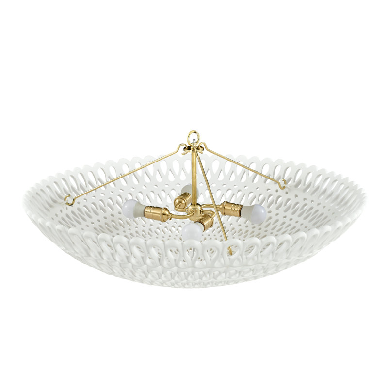 Pipa 4 - Light Pendant, White
