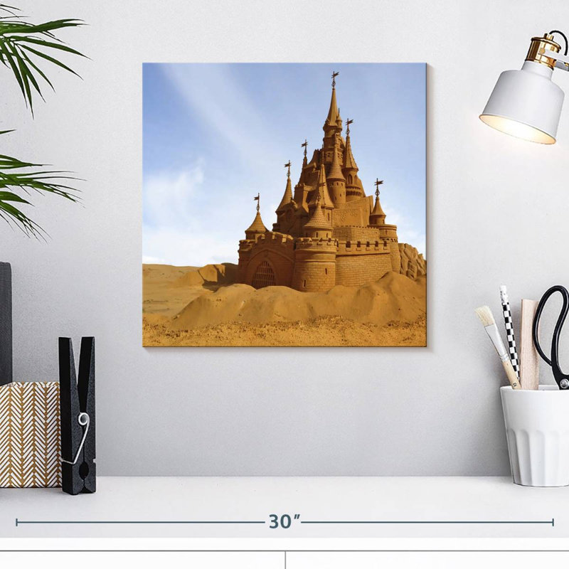 Lilie Beach Sand Castle, H 16 po x l 16 po