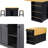 53" Kitchen Island Set with 2 Bar Stools – Complete Breakfast Nook Solution-16333889