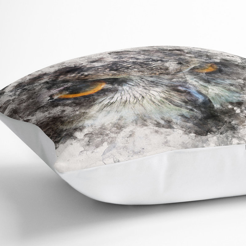 Square Cushion, 55cm H x 55cm W x 20cm D, White