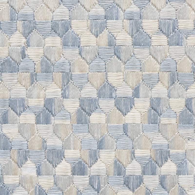 Ivins Embroidery Fabric, Sky