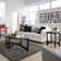 Fowey Oval Cocktail Table Set w/ Two End Tables