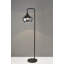 Lampe sur pied arquée 64 po Quinnesec-270890300-270890303
