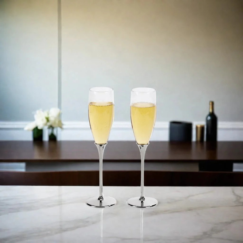 Flûte en verre toasting Urgeon