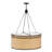 Cilindro 6 - Light Steel Drum Chandelier