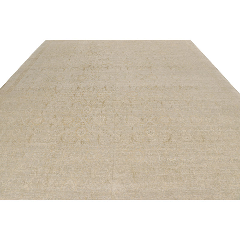 One-of-a-Kind Rectangle 12' X 15'5" Hand Knotted Area Rug