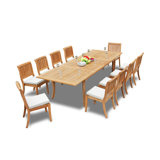 Arbor Outdoor 11 - Piece Teak Dining Set