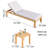 Outdoor Resort Style Chaise Lounge Outdoor Chaise Lounge Set with Table , Cushion Included