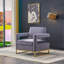 Chaise d'appoint moderne et élégante en velours avec assise confortable et base en acier inoxydable robuste pour divers décors-852454940