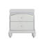 Table de chevet 2 tiroirs en bois