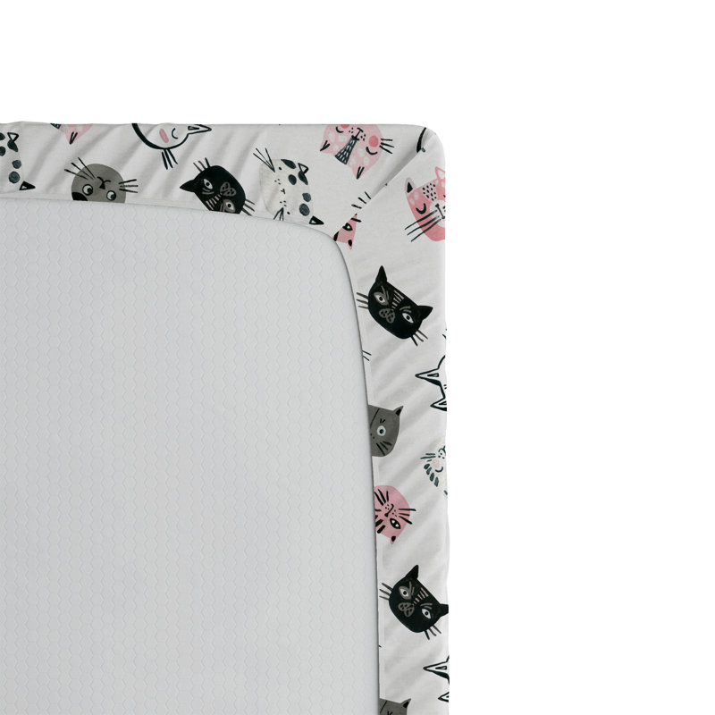 Drap-housse pour chat Ambesonne, Drap-housse de taille simple