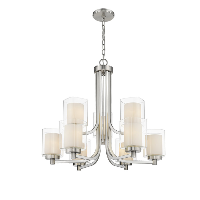 Eudora 9 - Light Dimmable Tiered Chandelier