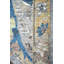 Tapis gris nouvel âge unique 9 pi x 12 pi 3 po Rajasthan