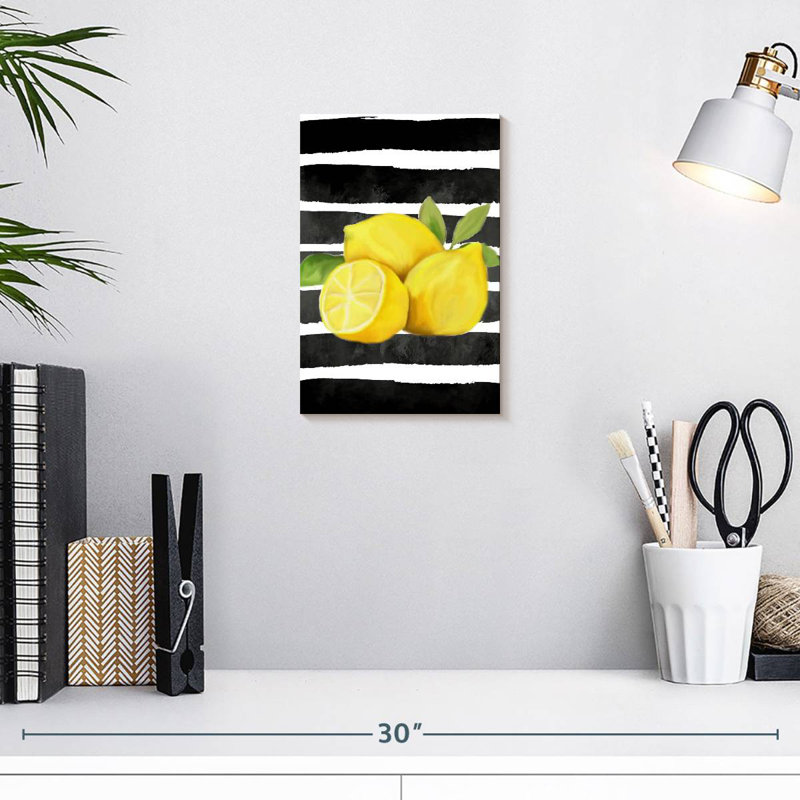 Fresh Lemons V, 12" H x 8" W