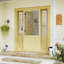 Porte d'extérieur 30 po x 80 po demi-Lite-110871562