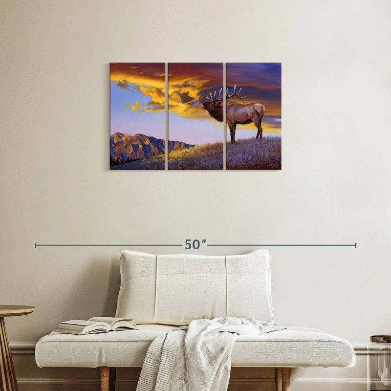 Brampt Reveille, 20" H x 33" W
